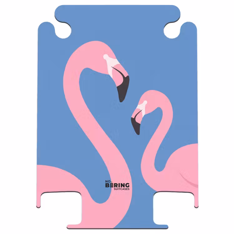 CaseSwap - Oiseau - Couple - Animaux - Moderne - Rose — 1