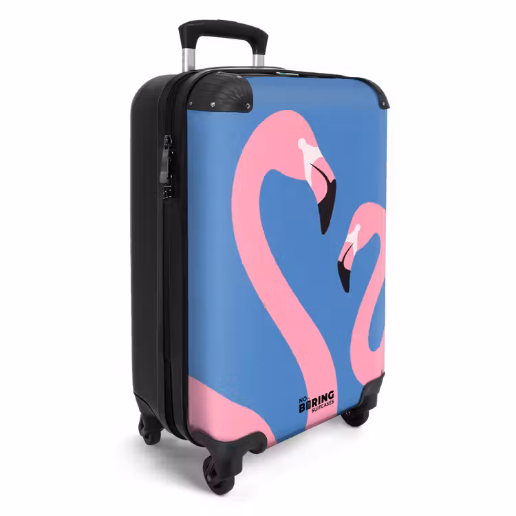 CaseSwap - Oiseau - Couple - Animaux - Moderne - Rose — 2
