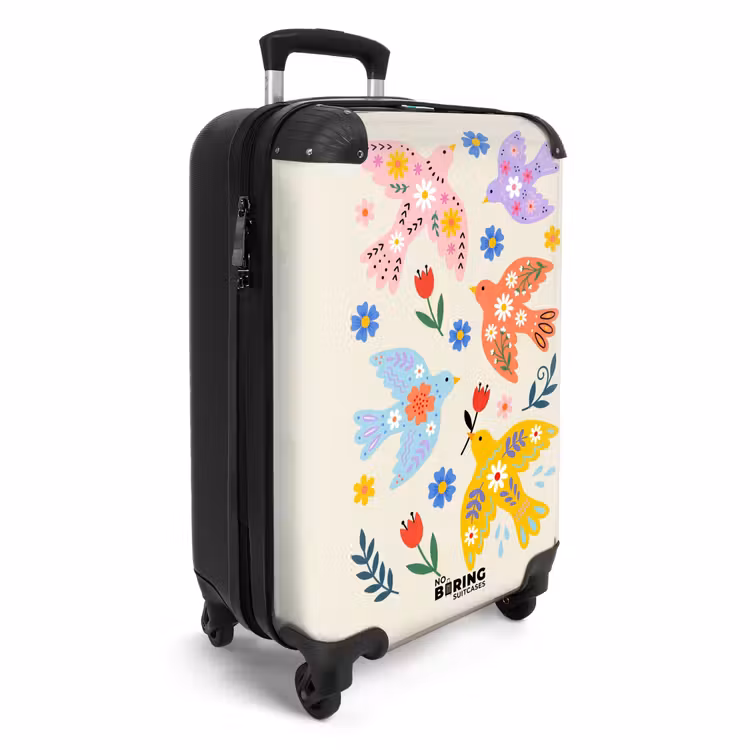 CaseSwap - Oiseaux - Fleurs - Folk - Coloré - Animaux — 2