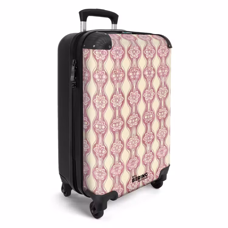 CaseSwap - Rose-violet - Fleurs - Rétro - Motif — 2