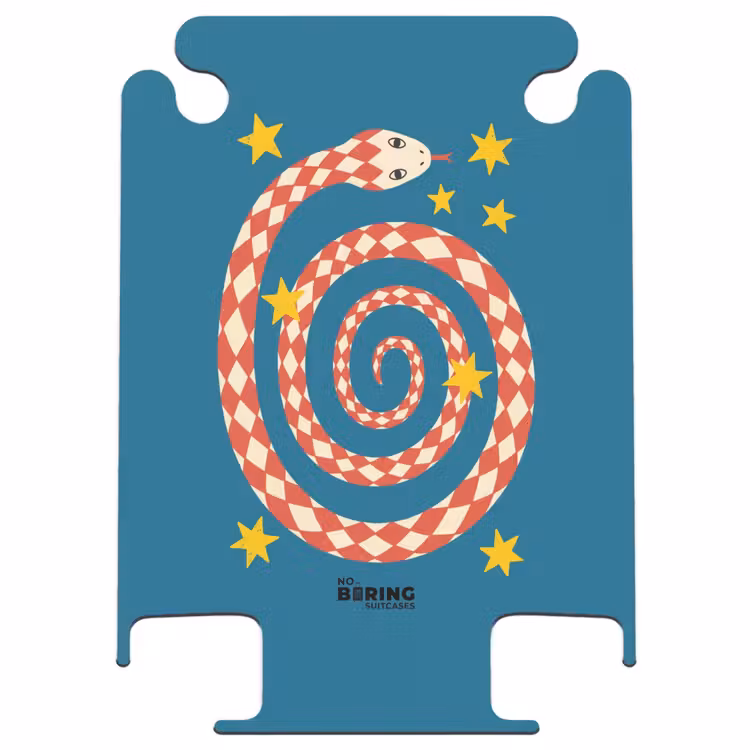 CaseSwap - Serpent - Spirale - Animaux - Illustration - Rouge — 1