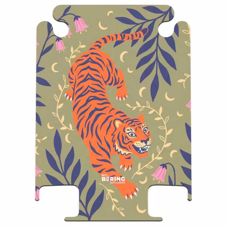 CaseSwap - Tigre - Feuilles - Animaux - Illustration - Orange — 1