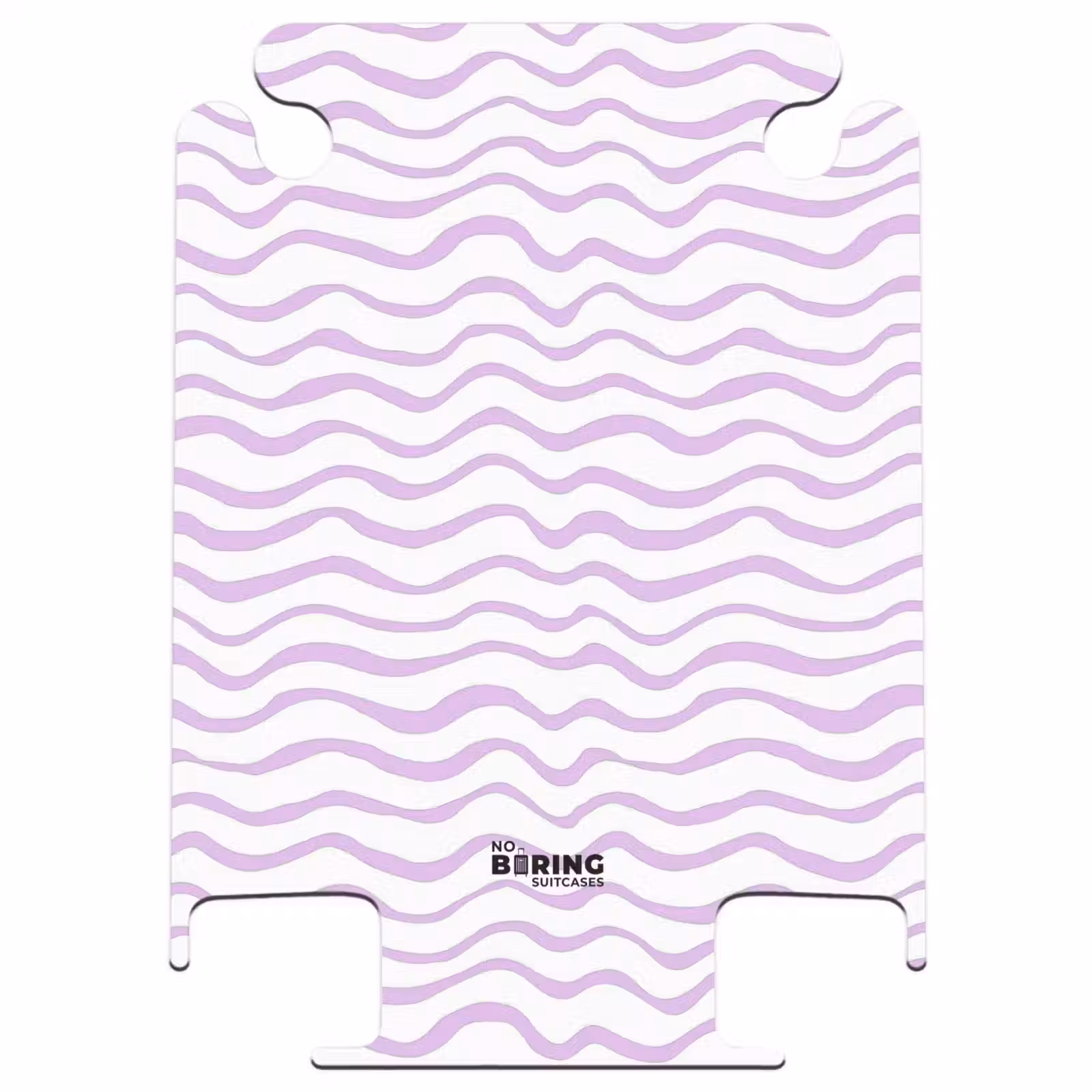 CaseSwap - Lila - Géométrique - Petites vagues - Lignes - Motif — 1