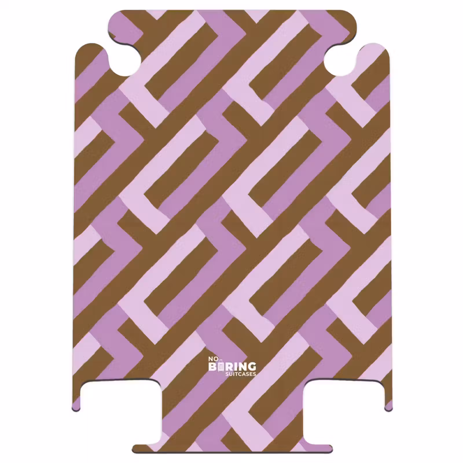 CaseSwap - Marron - Rose - Géométrique - Méandre - Motif — 1