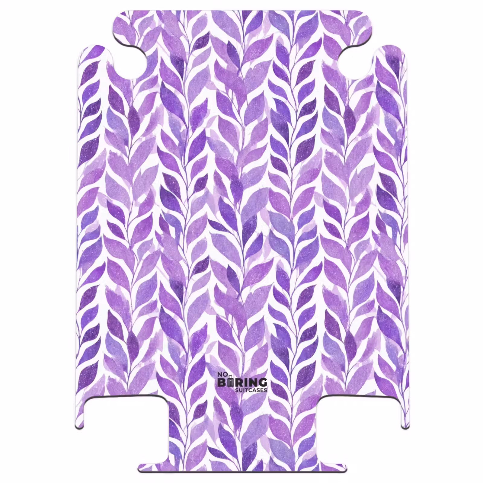 CaseSwap - Violet - Botanique - Feuilles - Aquarelle - Branches - Motif — 1