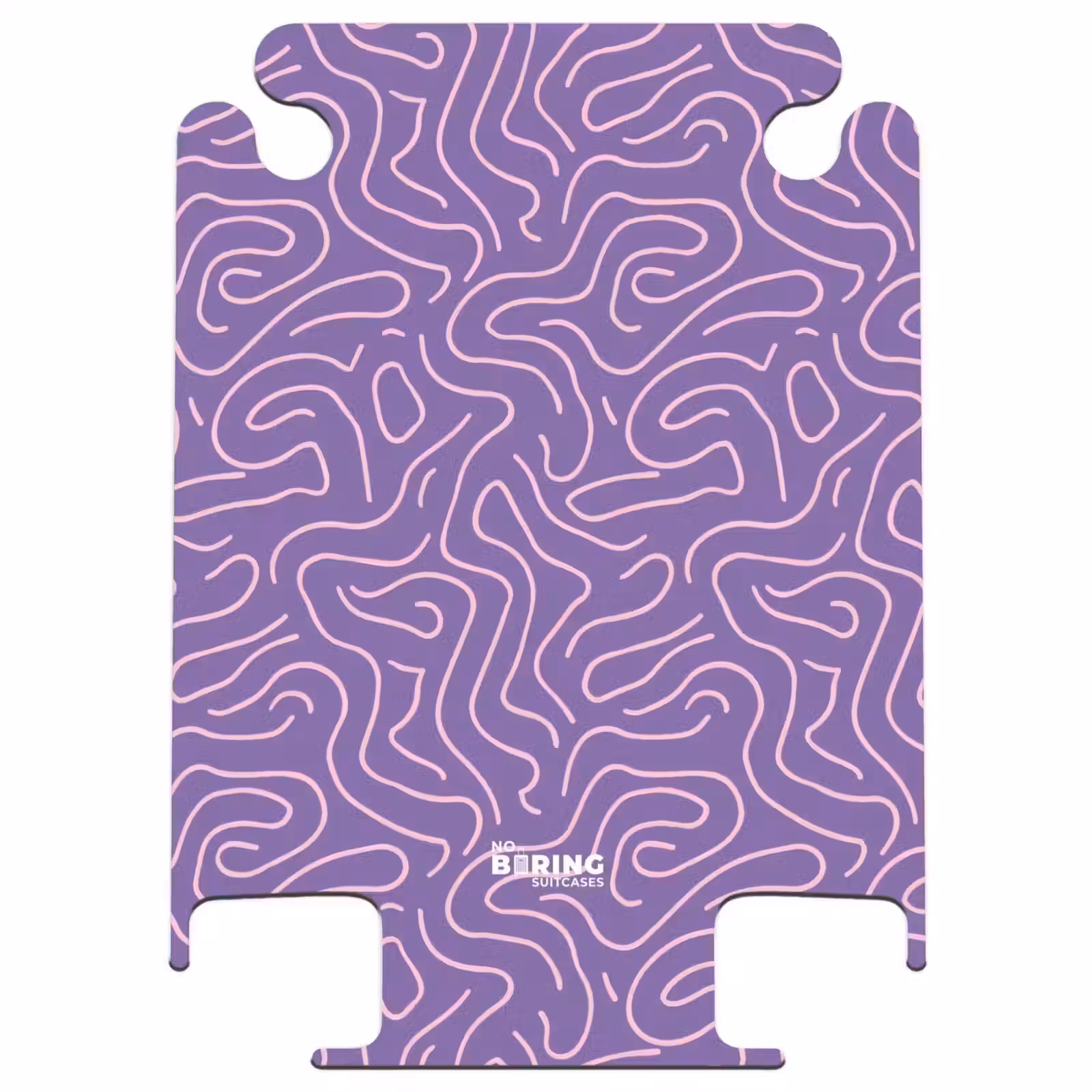 CaseSwap - Violet - Rose - Abstrait - Lignes - Labyrinthe - Motif — 1