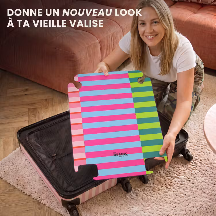 CaseSwap - Motif - Rayures - Moderne - Abstrait - Coloré — 3