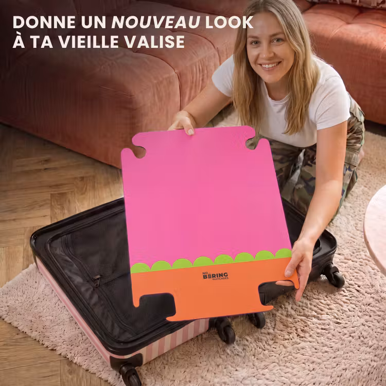 CaseSwap - Résumé - Géométrique - Blocs de couleur - Rose - Orange — 3