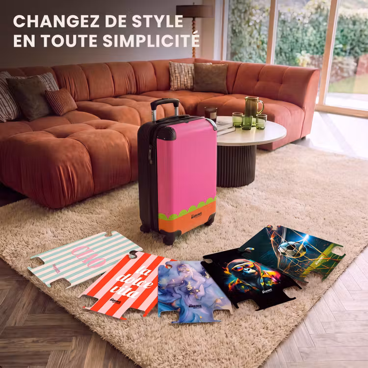 CaseSwap - Résumé - Géométrique - Blocs de couleur - Rose - Orange — 6
