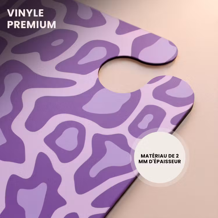 CaseSwap™ - Violet - Abstrait - Léopard - Taches - Groovy - Motif — 5