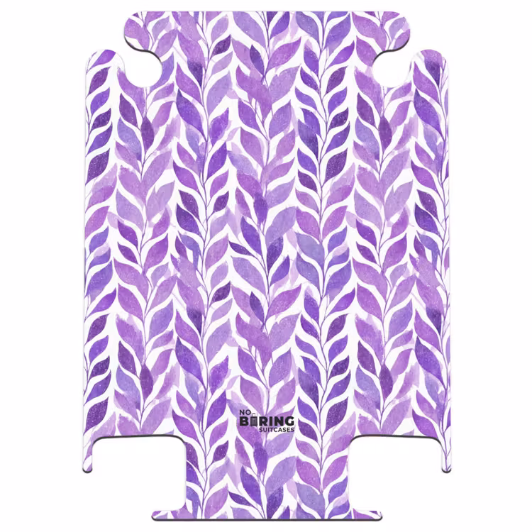CaseSwap - Violet - Botanique - Feuilles - Aquarelle - Branches - Motif — 1