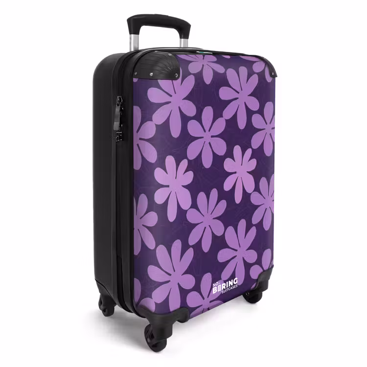 CaseSwap - Violet - Botanique - Fleurs - Rétro - Motif — 2