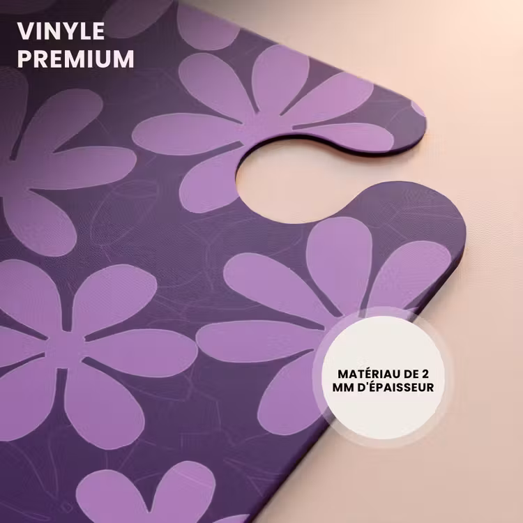 CaseSwap - Violet - Botanique - Fleurs - Rétro - Motif — 5