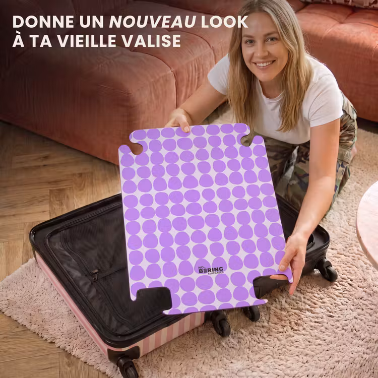 CaseSwap - Violet - Géométrique - Poids - À pois - Motif — 3