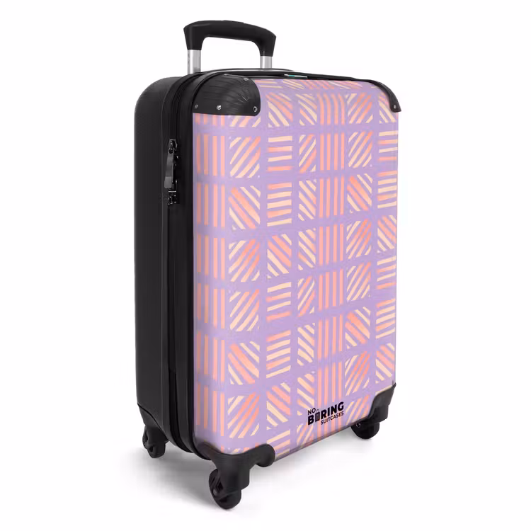 CaseSwap - Violet - Rose - Géométrique - Rayures - Blocs - Motif — 2