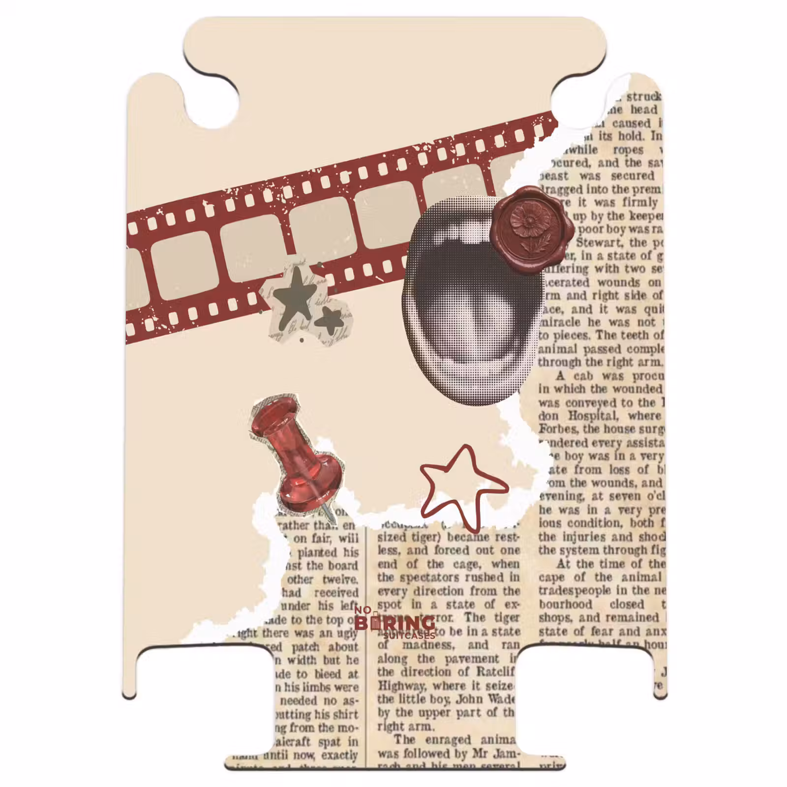 CaseSwap™ - Bouche - Rouge - Vintage — 1