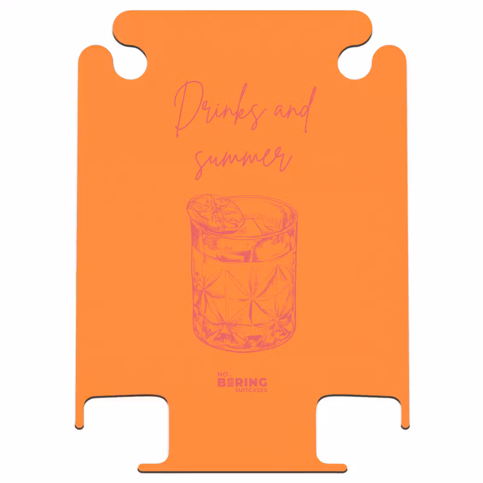 CaseSwap - Verre à cocktail - Orange - Rose — 1