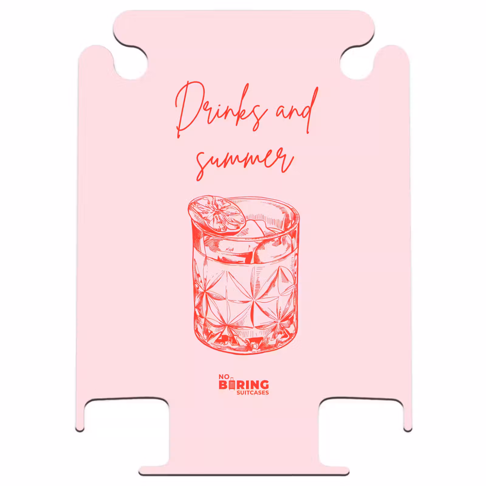 CaseSwap - Verre à cocktail - Rose - Rouge — 1
