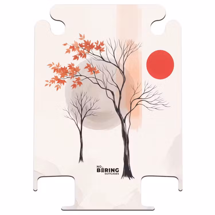 CaseSwap™ - Arbre - Rouge - Abstrait — 1