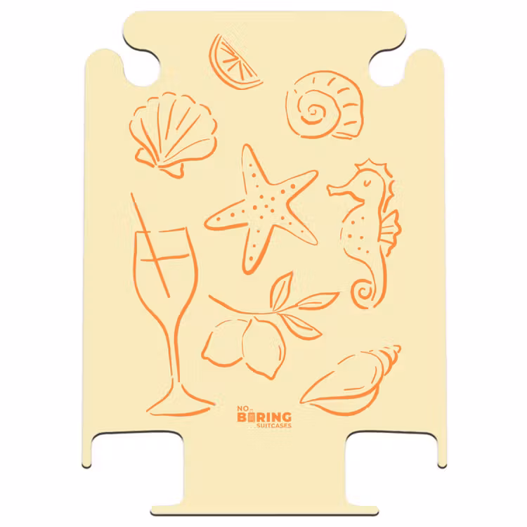 CaseSwap - doodles - Coquillages - Jaune — 1