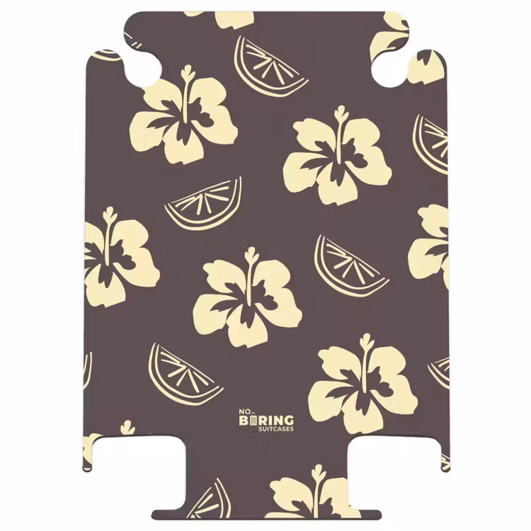 CaseSwap™ - Fleurs - Agrumes - Marron — 1