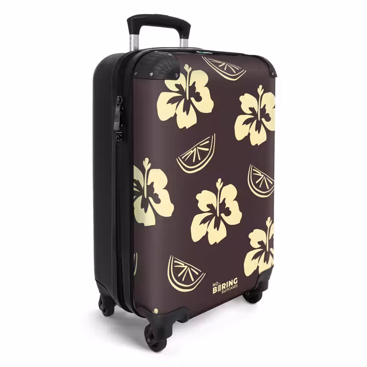 CaseSwap™ - Fleurs - Agrumes - Marron — 2