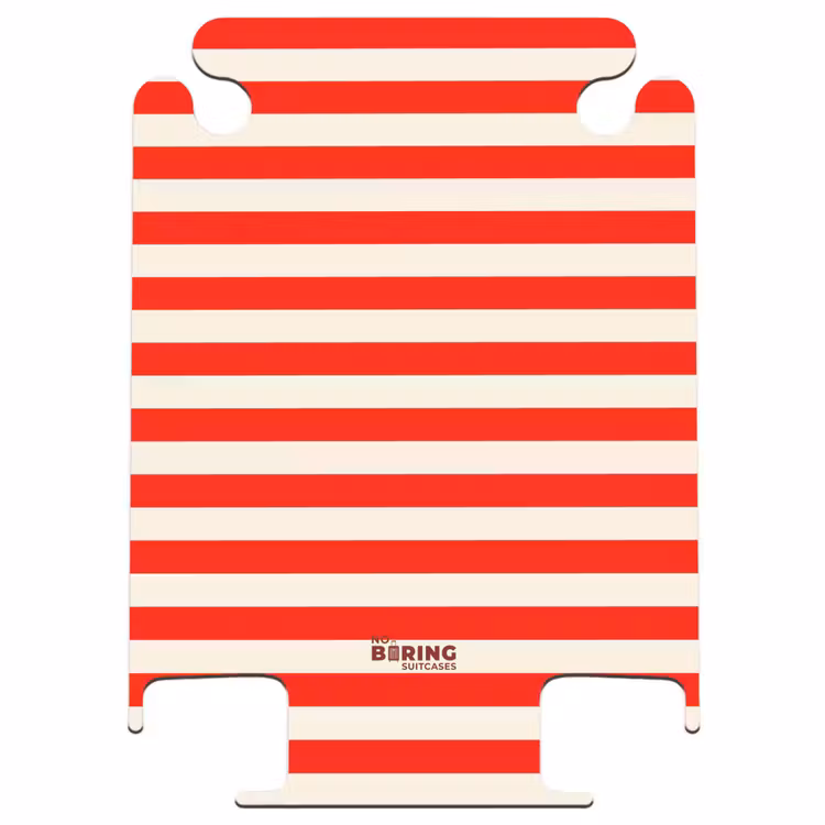 CaseSwap - Rayures horizontales - Rouge - Blanc — 1