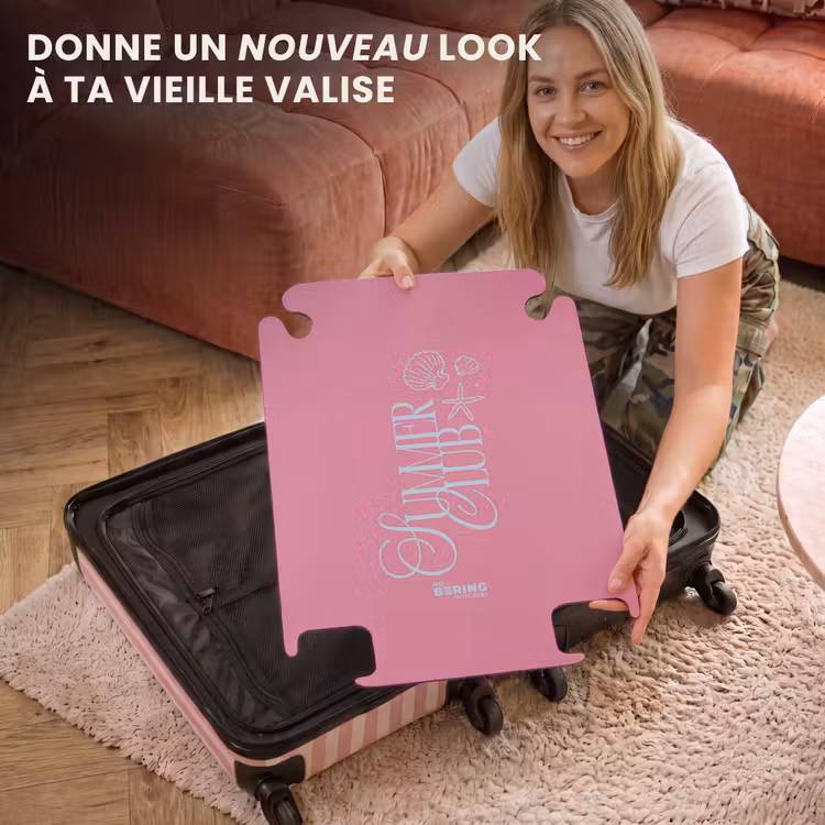 CaseSwap - Summer club - Coquillages - Rose - Bleu — 3