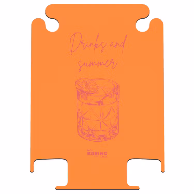 CaseSwap - Verre à cocktail - Orange - Rose — 1