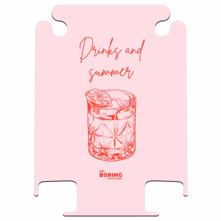 CaseSwap - Verre à cocktail - Rose - Rouge — 1