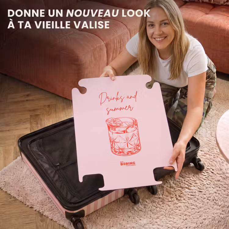 CaseSwap - Verre à cocktail - Rose - Rouge — 3