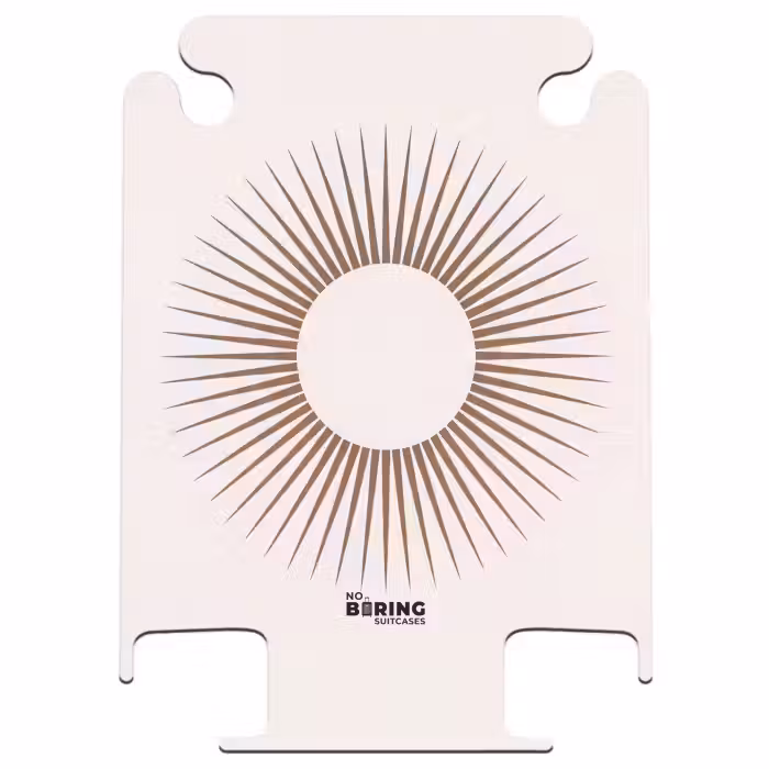 CaseSwap™ - Résumé - Soleil - Symbole - Moderne - Beige
