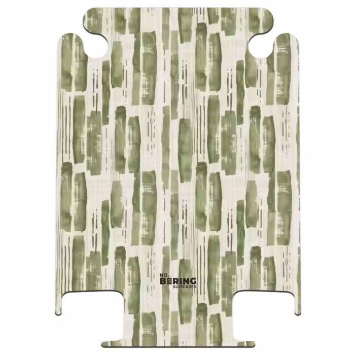 CaseSwap™ - Vert - Abstrait - Coups de pinceau - Toile de lin - Motif