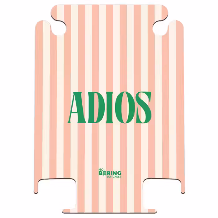 CaseSwap™ - Citations - Adios rose saumon et blanc crème