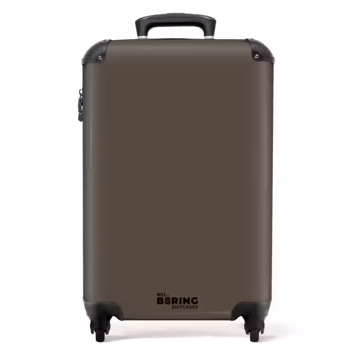 Valise - Teinte taupe foncé