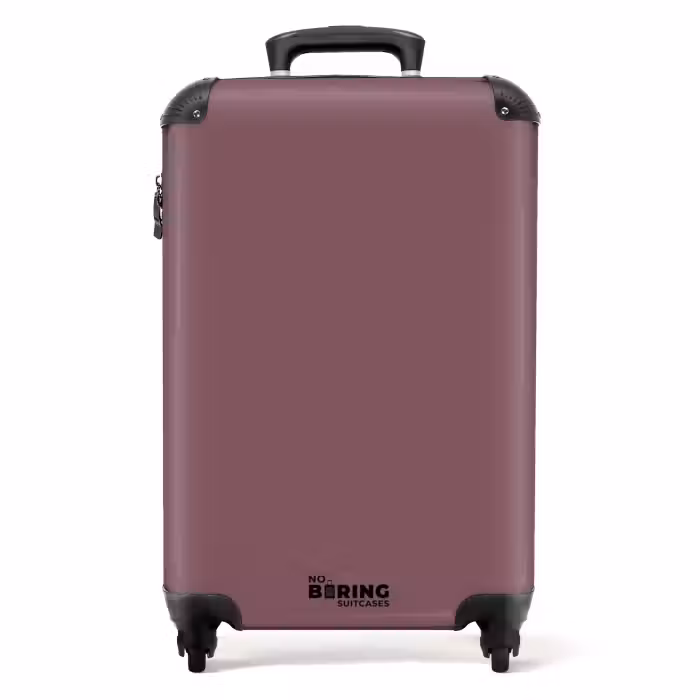 Valise - Teinte vieux rose profond