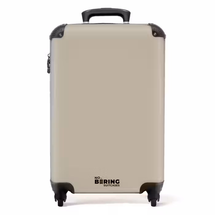 Valise - Teinte beige grisâtre