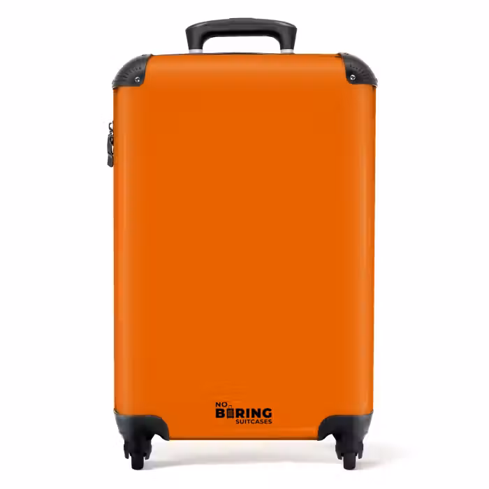 Valise - Teinte orange-brune