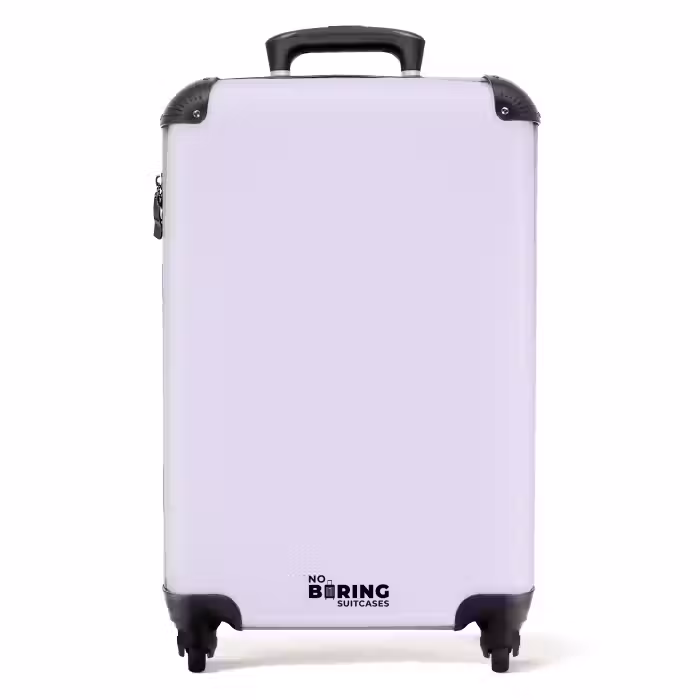 Valise - Teinte lavande claire