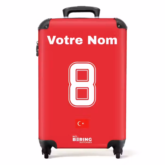 Valise avec nom - Maillot domicile de la Turquie