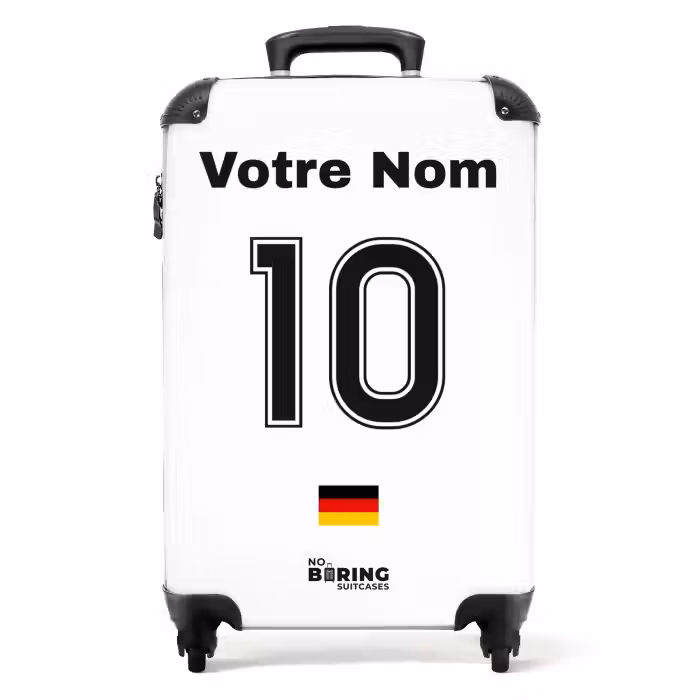 Valise avec nom - Maillot domicile de l'Allemagne