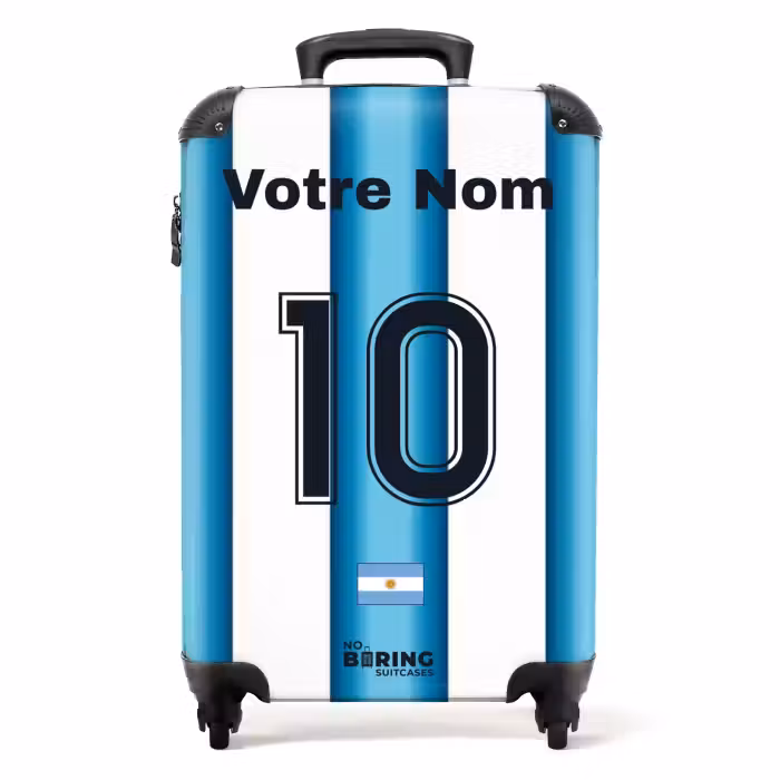 Valise avec nom - Maillot domicile de l'Argentine