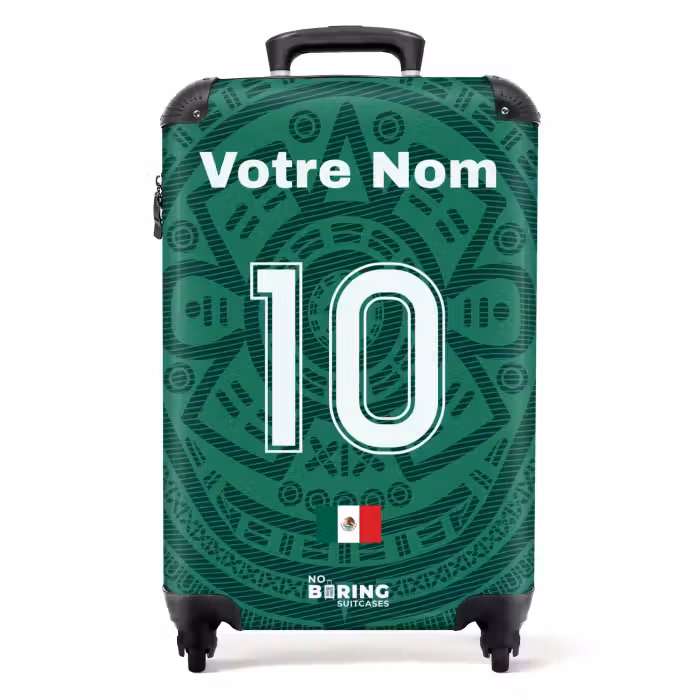 Valise avec nom - Maillot domicile du Mexique