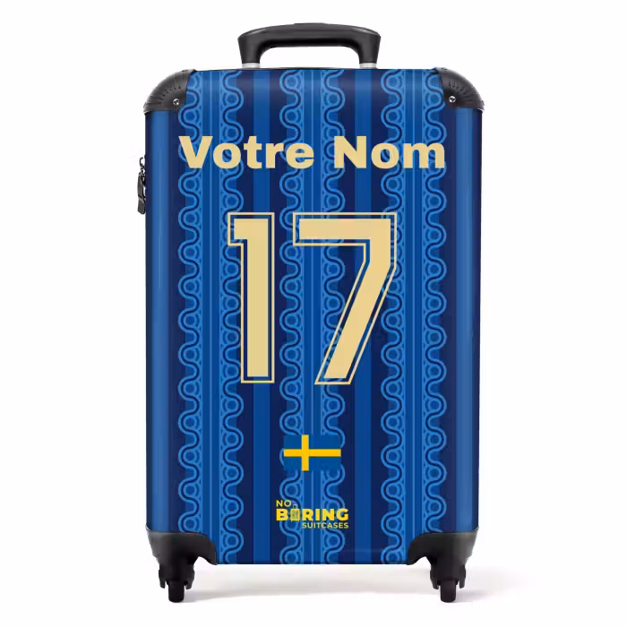 Valise avec nom - Maillot extérieur de la Suède