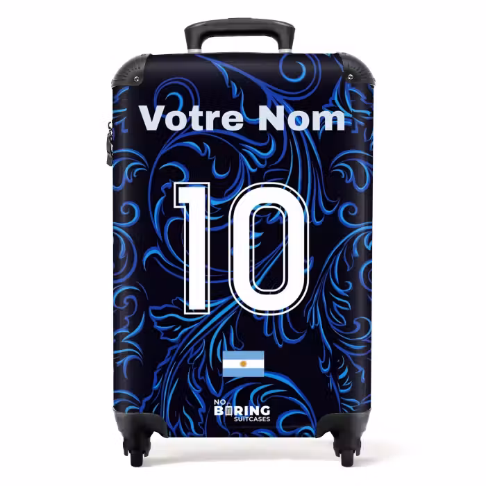 Valise avec nom - Maillot extérieur de l'Argentine