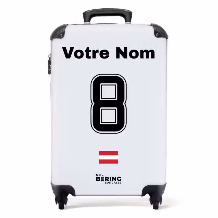 Valise avec nom - Maillot extérieur de l'Autriche