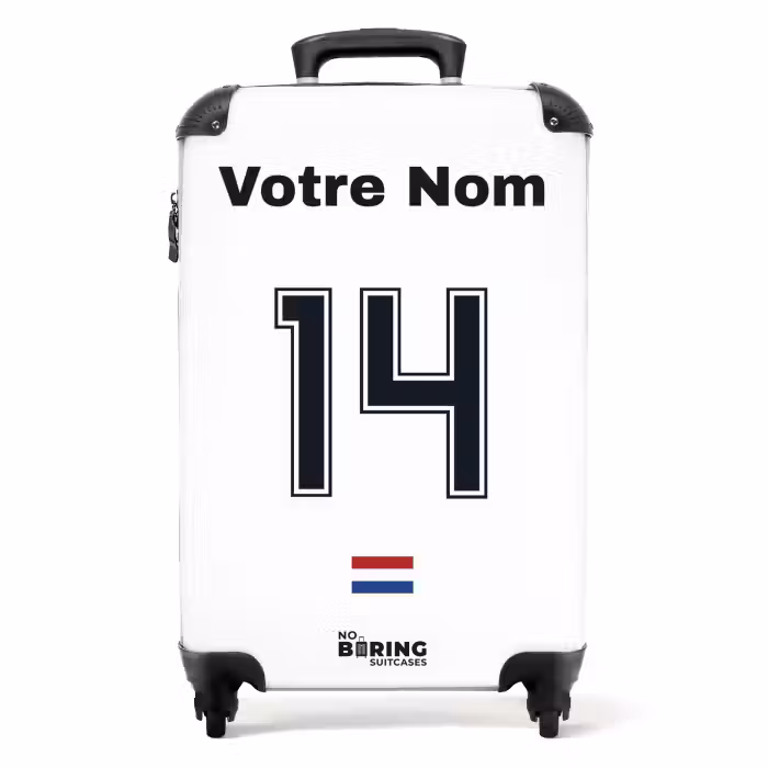 Valise avec nom - Maillot extérieur des Pays-Bas