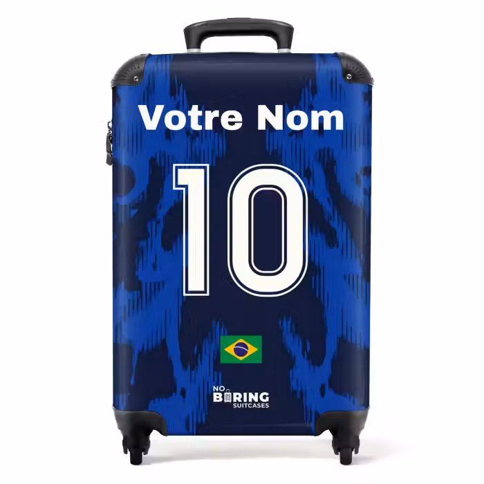 Valise avec nom - Maillot extérieur du Brésil