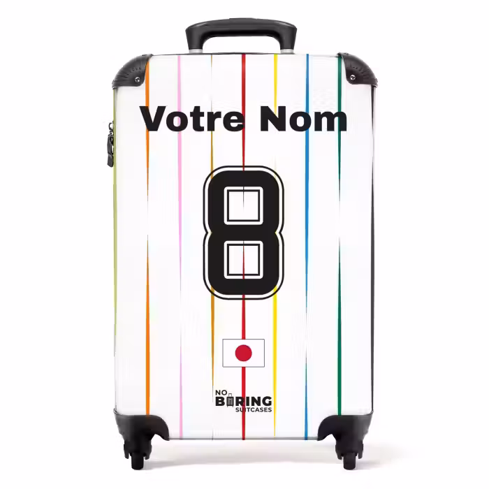 Valise avec nom - Maillot extérieur du Japon