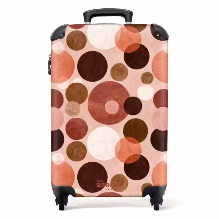 Valise - Cercles - Moderne - Coloré